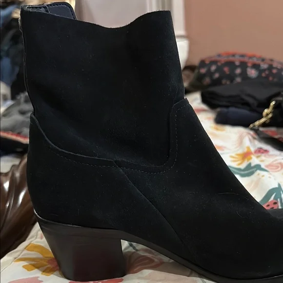 Black Ankle Boots - Picture 3 of 5
